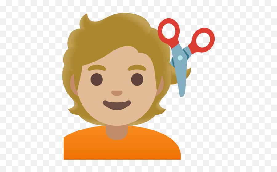 Person Getting Haircut Medium - Light Skin Tone Emoji,Emoji Cutting Board