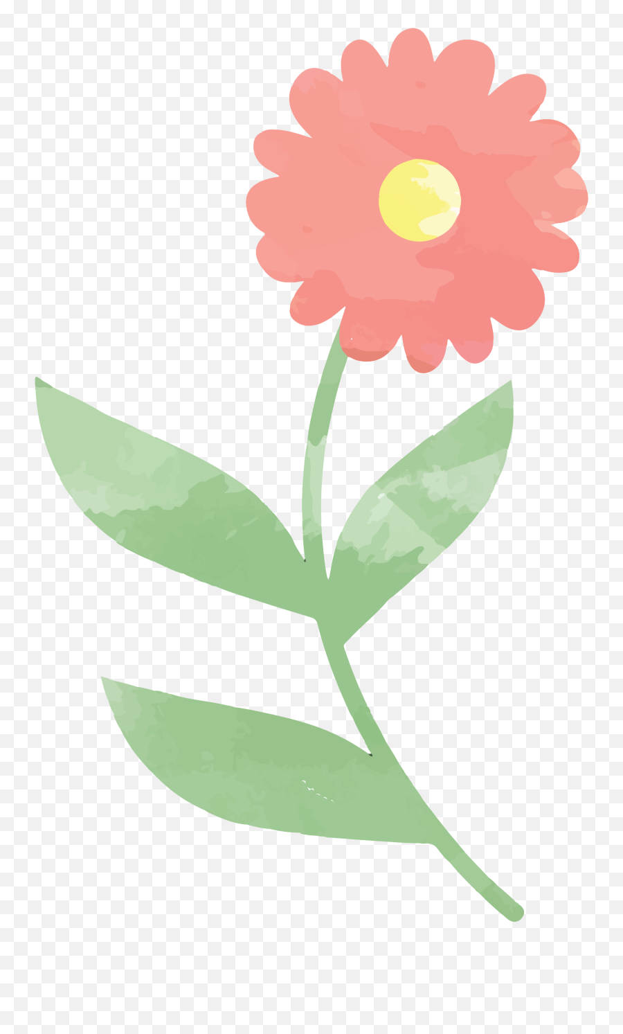 Free Flower Watercolor 1190710 Png With Transparent Background Emoji,Flowoer Emoji