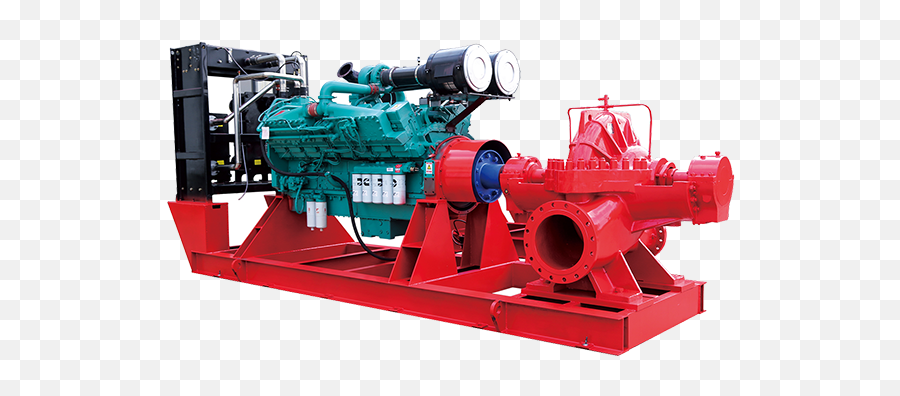 China Diesel Engine Fire - Fighting Emergency Pump Factory And Horizontal Emoji,Japanese Fighting Emoticon