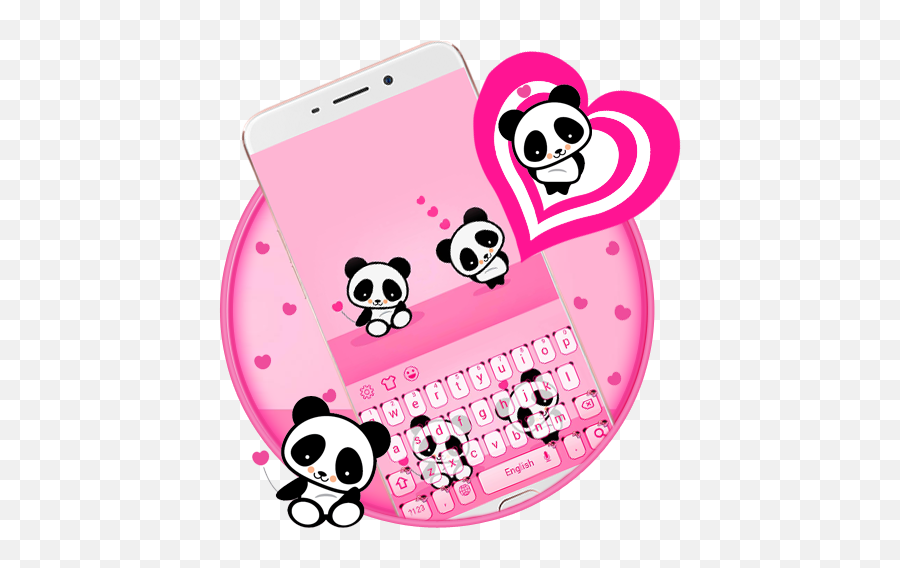 Cute Panda Keyboard Love For Android - Download Cafe Bazaar Iphone Emoji,Cute Emojis For Boyfriend Contact