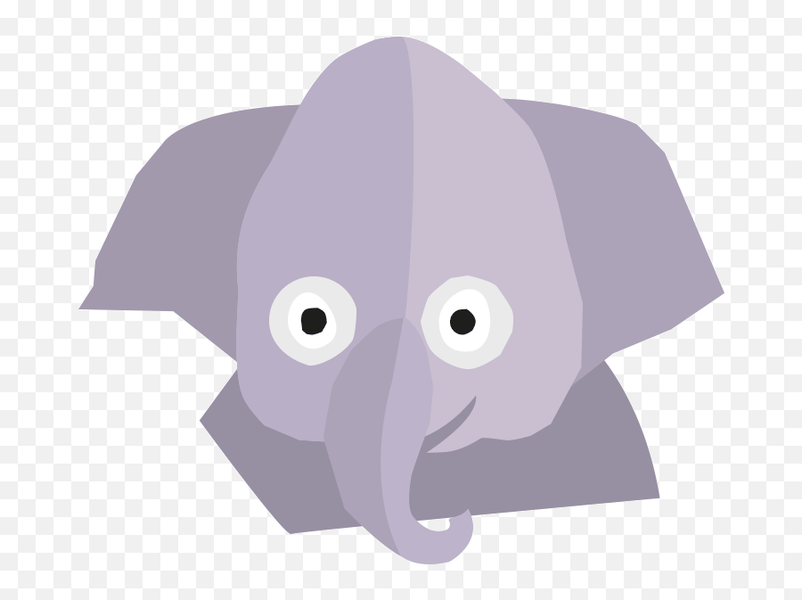 Elephant Wink Sticker For Ios Android Giphy Grey Cartoon - Ios Emoji,Naruto Emojis Android