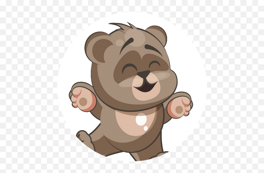 I Need Hugs - Apps On Google Play Jumping Bear Cartoon Emoji,Hugs Emoji
