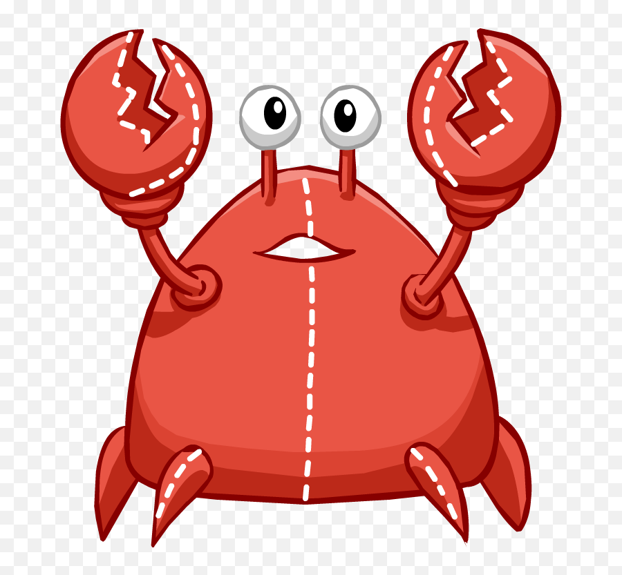 Horseshoe Crab Clipart By Gosc - Club Penguin Crab Costume Emoji,Crab Emoji Meme