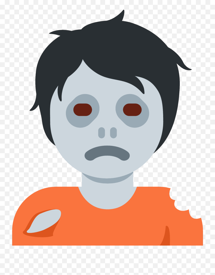 Zombie Emoji - Clip Art,Zombie Emoji