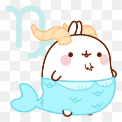 Via Giphy - Molang Capricorn Gif Emoji,Molang Emoji