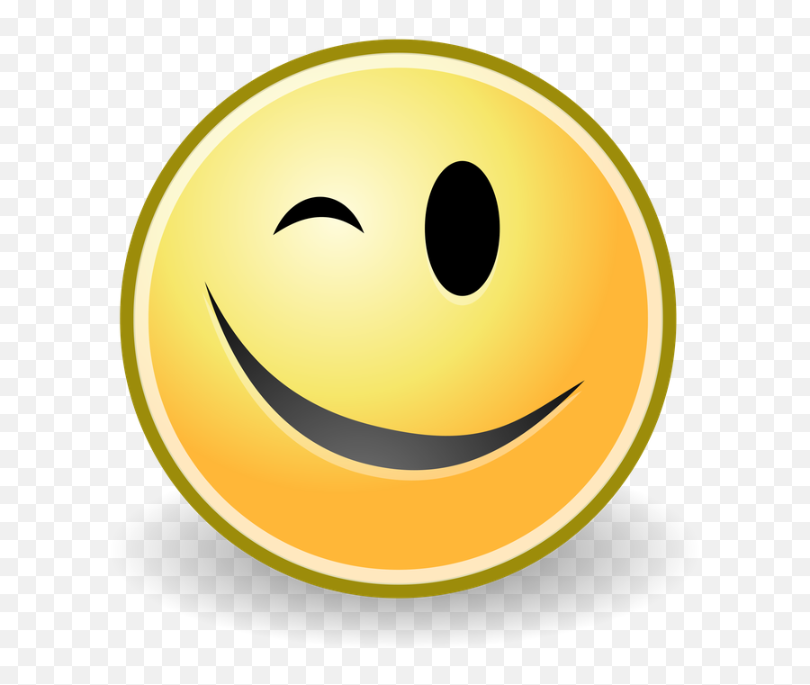 Free Wink Emoji Transparent Download - Animated Smiley Face Wink,Winky Emoji