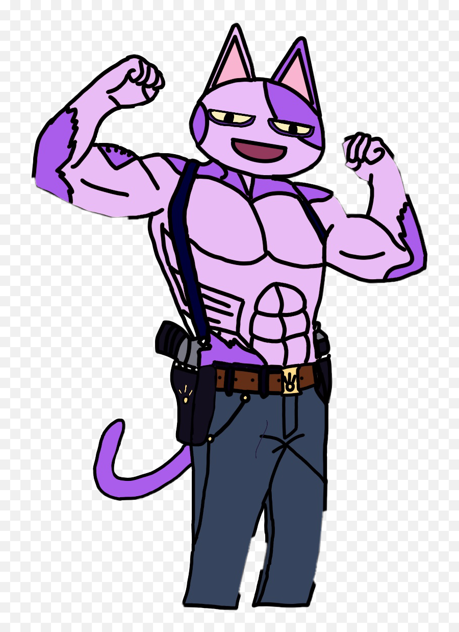 The Most Edited - Fictional Character Emoji,Buff Cat Emoji