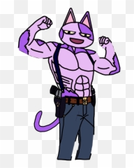The Most Edited - Fictional Character Emoji,Buff Cat Emoji