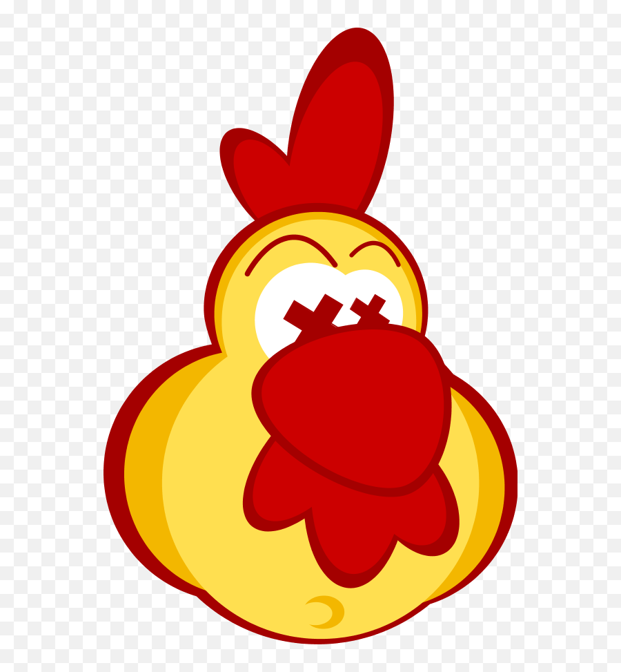 Free Clip Art Pollo By Estrellitapimpery - Crazy Chicken Free Cartoon Emoji,Mailbird Emoticons