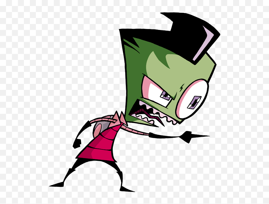 Zim - Zim Invader Zim Emoji,Fanfiction Zim Dib Antenna Emotion Movie