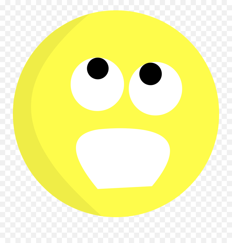 Free Photo Emotions Yellow Emoji Scared - Happy,Scared Emoji