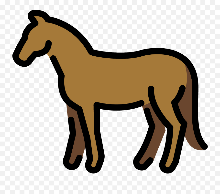 Horse Emoji Clipart - Horsse Emoji,Horse Emojis