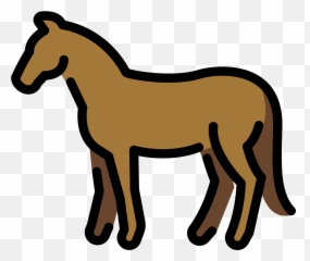 Horse Emoji Clipart - Horsse Emoji,Horse Emojis