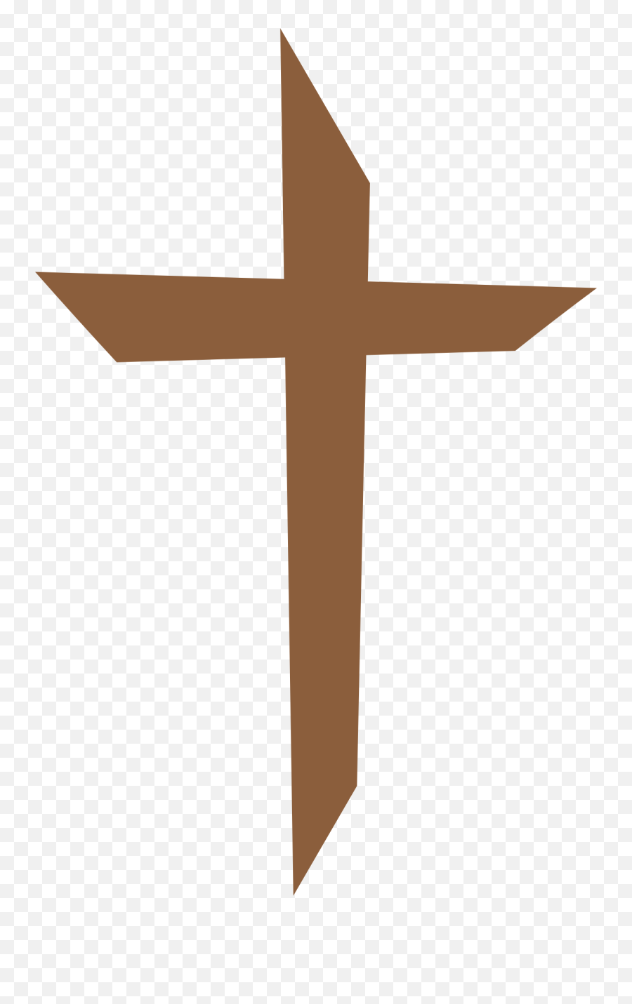 Png Transparent Image And Clipart - Brown Cross Clip Art Emoji,Easter Cross Emojis