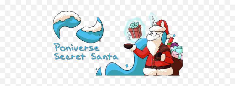 The Poniverse 2016 Secret Santa Event - Santa Claus Emoji,Santa Body Emoji Png