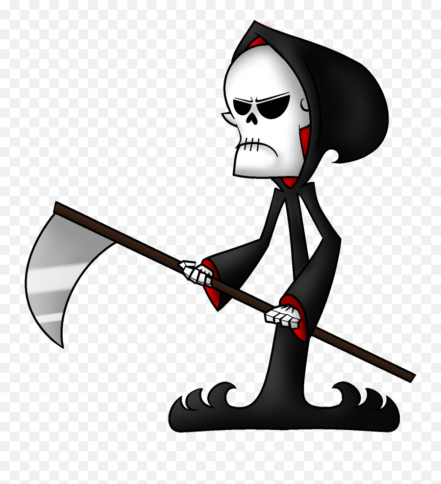 Death Grim Cartoon Network Drawing - Cartoon Network Drawing Of Cartoon Emoji,Grim Reaper Emoticon Facebook