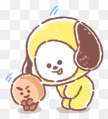 Bt21 Cartoon - Caratilas Kawaii De Bts Emoji,Line Bts Emoticon