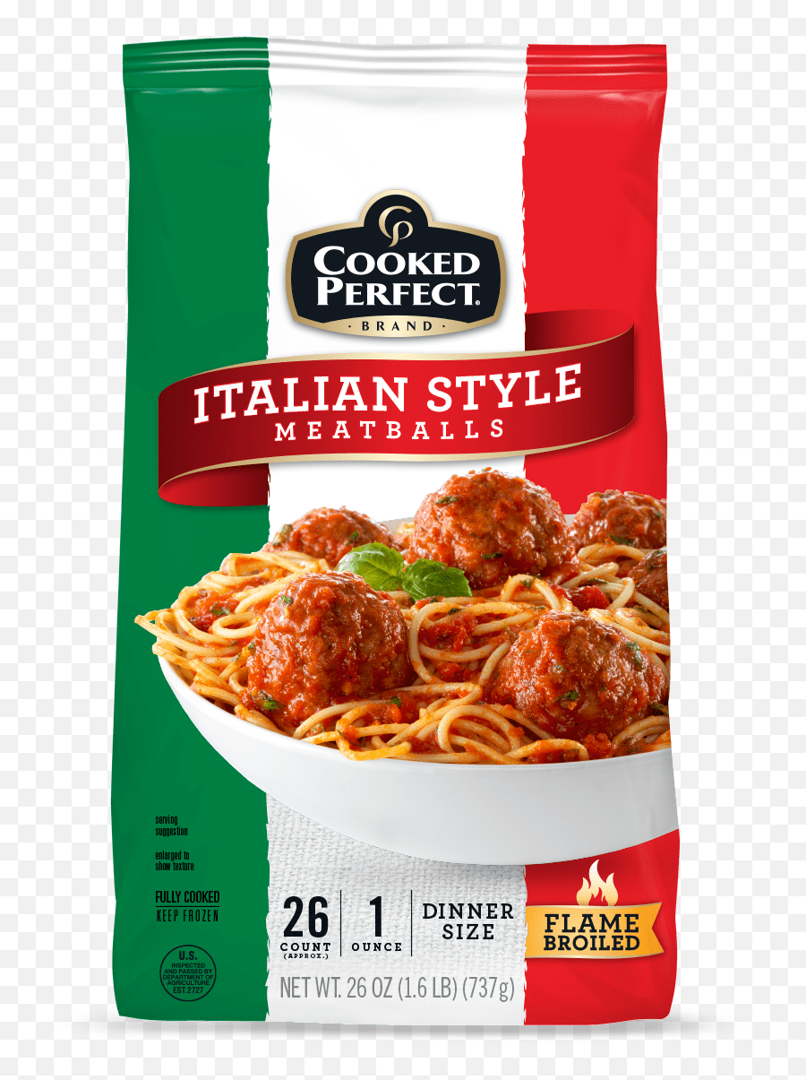 Italian Style Meatballs Cooked Perfect - Cooked Perfect Brand Homestyle Meatballs Emoji,Style & Emotion Real Time Perfume Coscentra