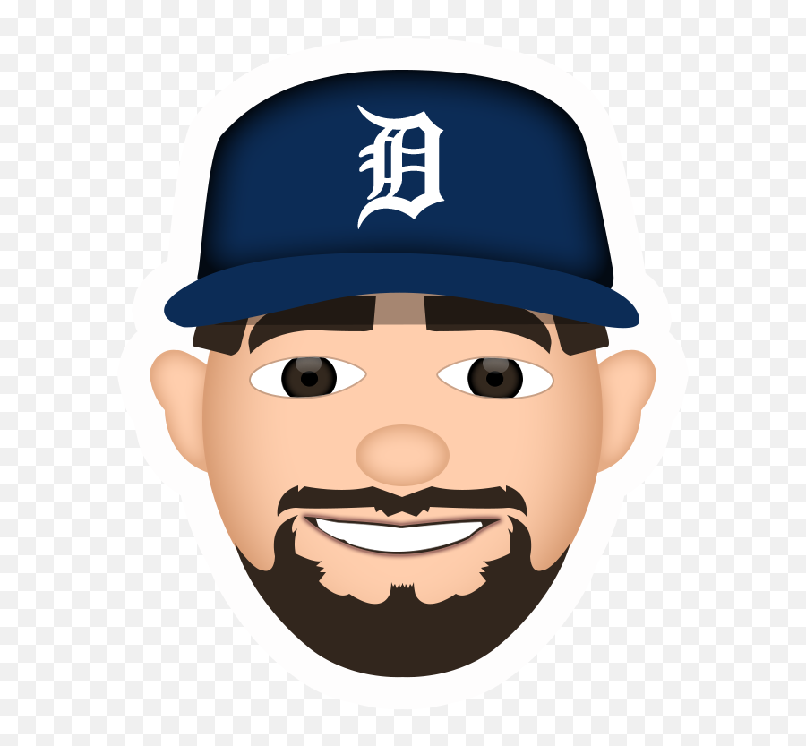 Detroit Tigers On Twitter Nicholas Blastellanos Scores On - Guy With Baseball Cap Clipart Emoji,Snarky Emoji