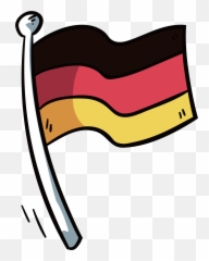 Germany Clipart Thing German Germany Thing German - Dibujo De Bandera Alemana Emoji,West Indian Flag Emoji