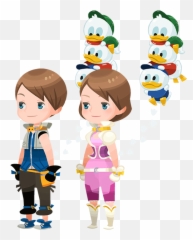 Download Hd Balloon Huey Dewey Louie - Kingdom Hearts Union X Avatars Emoji,Huey Emoji