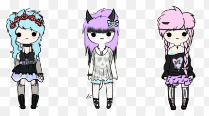 Goth Stuff - Pastel Goth Kid Outfits Emoji,Goth Girl In Inside Out Movie Emotions