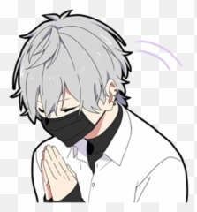 Silent Boy Vol1 Sticker Pack - Stickers Cloud Emoji,Emojis For Be Quiet