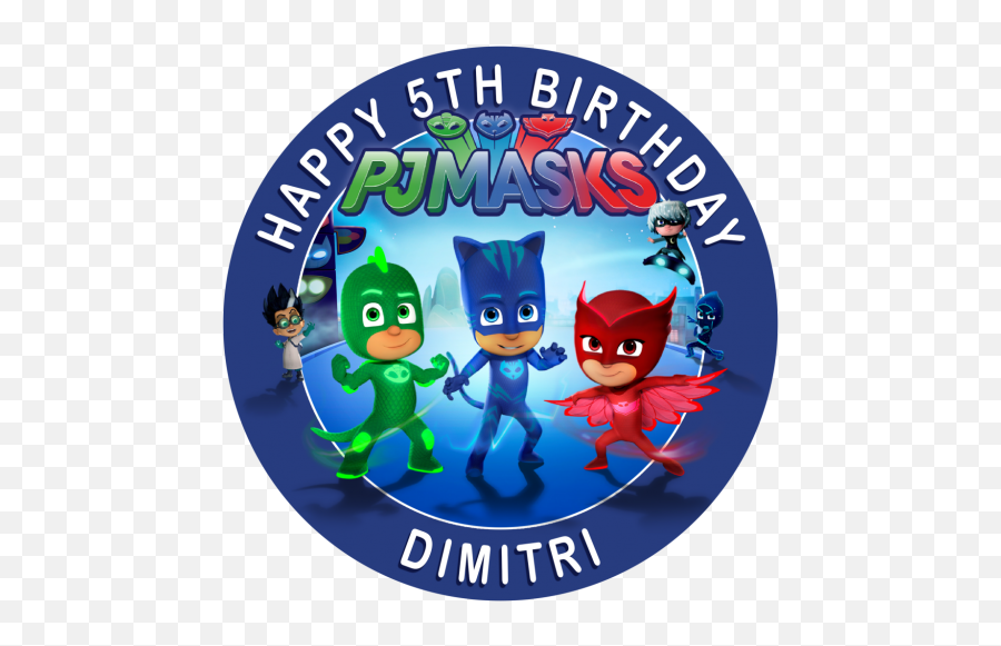 Pj Masks - Pj Mask Cake Toppers Emoji,Emoji Character Sheet Mask