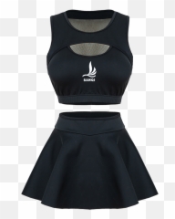 Sanqi Female Swimwear Womenu0027s Split Skirt Style Small Chest Emoji,Skirts Emotion