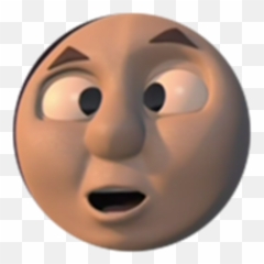 Pouty Thomas - Roblox Happy Emoji,Pouty Emoticon