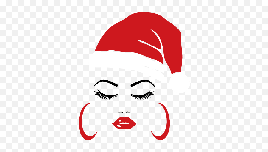 Girly - Free Svg Files Svgheartcom Emoji,Santa Emoji Svg