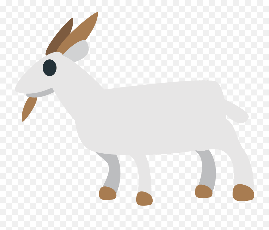 Goat Emoji Clipart - Animal Figure,Goat Emoji