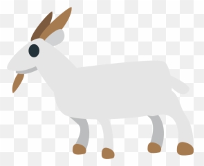 Goat Emoji Clipart - Animal Figure,Goat Emoji