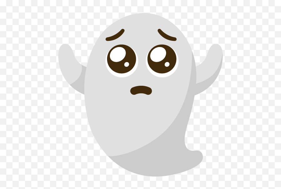 Ghost - Supernatural Creature Emoji,Bashful Emoji