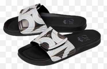 Laura Slipper Black - Slide Sandal Transparent Cartoon Solid Emoji,Ladies Emoji Slippers