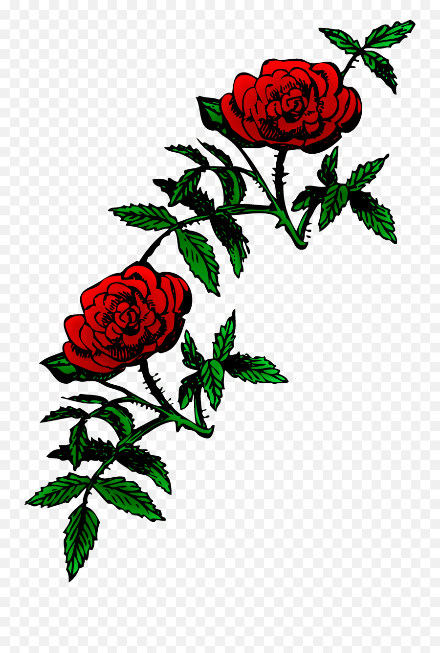 Roses Public Domain Rose Decoration - Rose Free Art Emoji,Rose Emoji Art