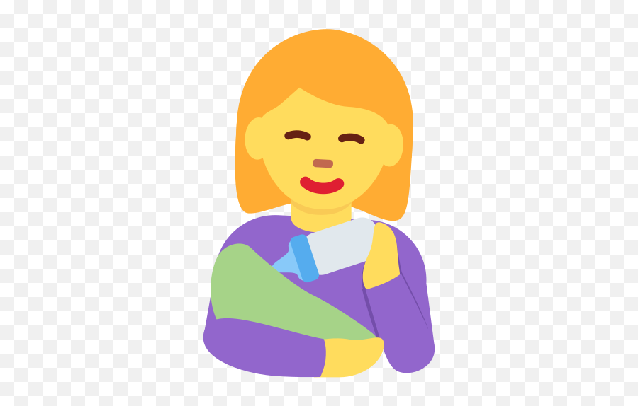 U200d Woman Feeding Baby Emoji - Emoji De Alimentar,Baby Bear Emoji