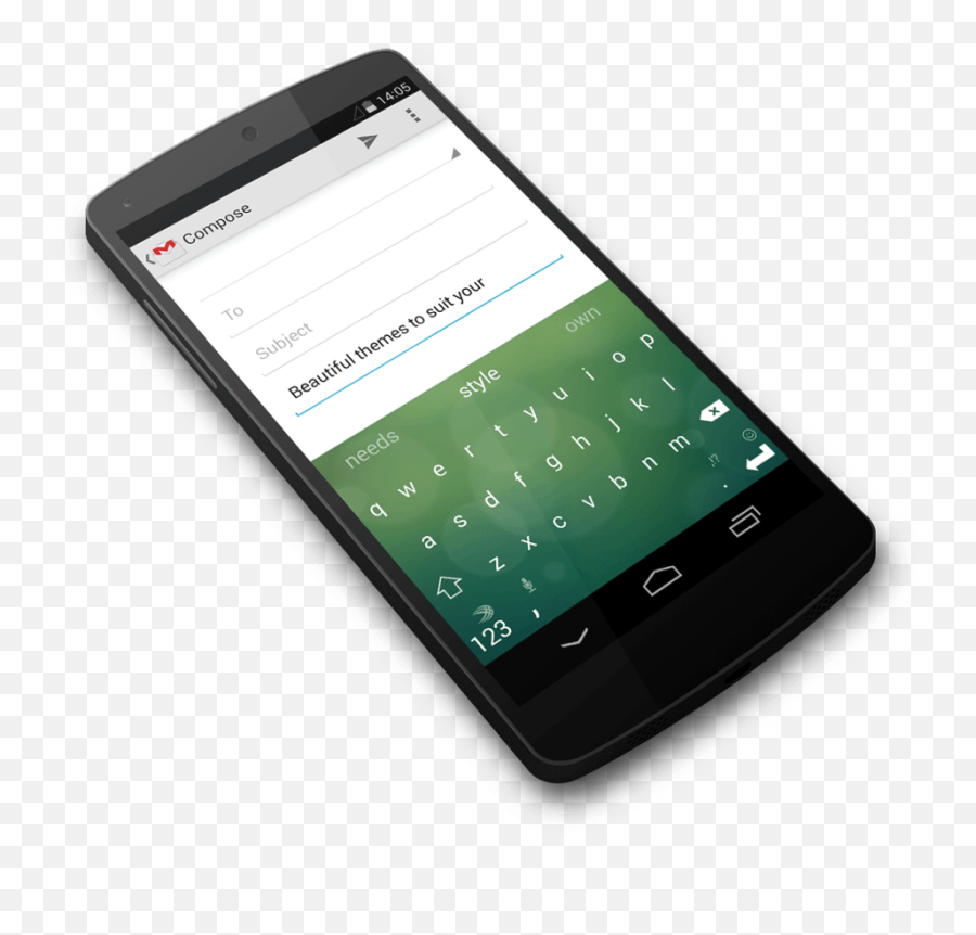 Cult Of Android - Swiftkey 5 Goes Free With Premium Themes Telefono Inteligente Teclado Emoji,Emojis Party Theme