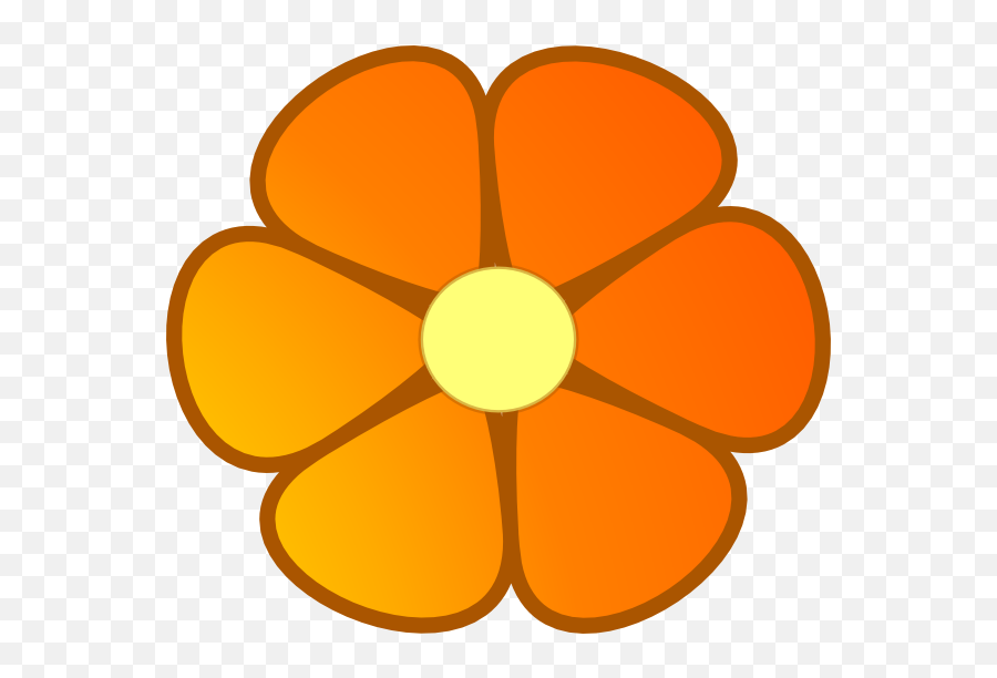 Flower Cherry Blossom Clipart - Clip Art Library Clipart Orange Flowers Emoji,Cherry Blossom Emoji