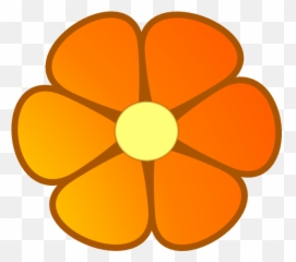 Flower Cherry Blossom Clipart - Clip Art Library Clipart Orange Flowers Emoji,Cherry Blossom Emoji