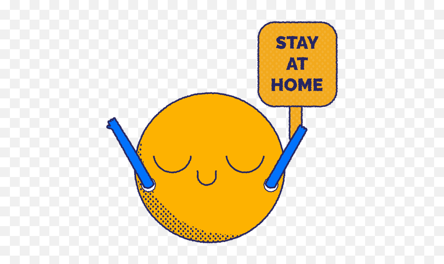 Stay At Home Emoji Flat - Stay At Home Emoji,Home Emoji