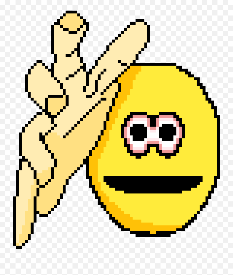 Pixilart - Happy Emoji,Vibe Check Meme Emoji