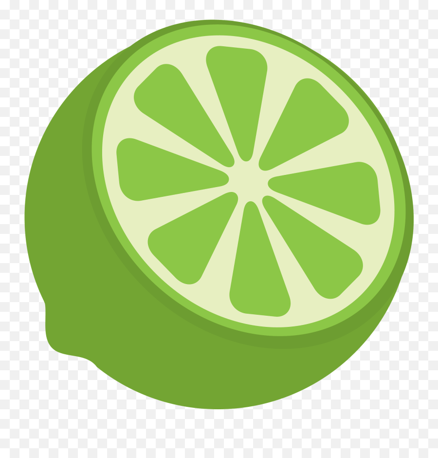 Lime Clipart Free Download Transparent Png Creazilla - Lemon Stencil Emoji,Green Apple Martini Emoji