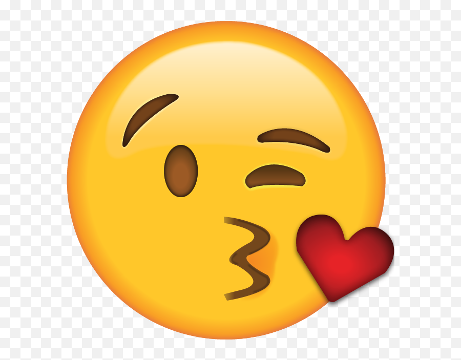 Meaning Of Your Flirty Text - Kiss Emoji Transparent Background,Emoji
