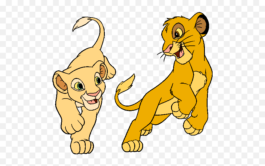Lion King Simba And Nala N3 Free Image - Lion King Clipart Emoji,Lion King Emotions