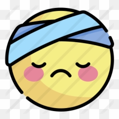 Injured - Free Smileys Icons Happy Emoji,Out Of Control Emoticons