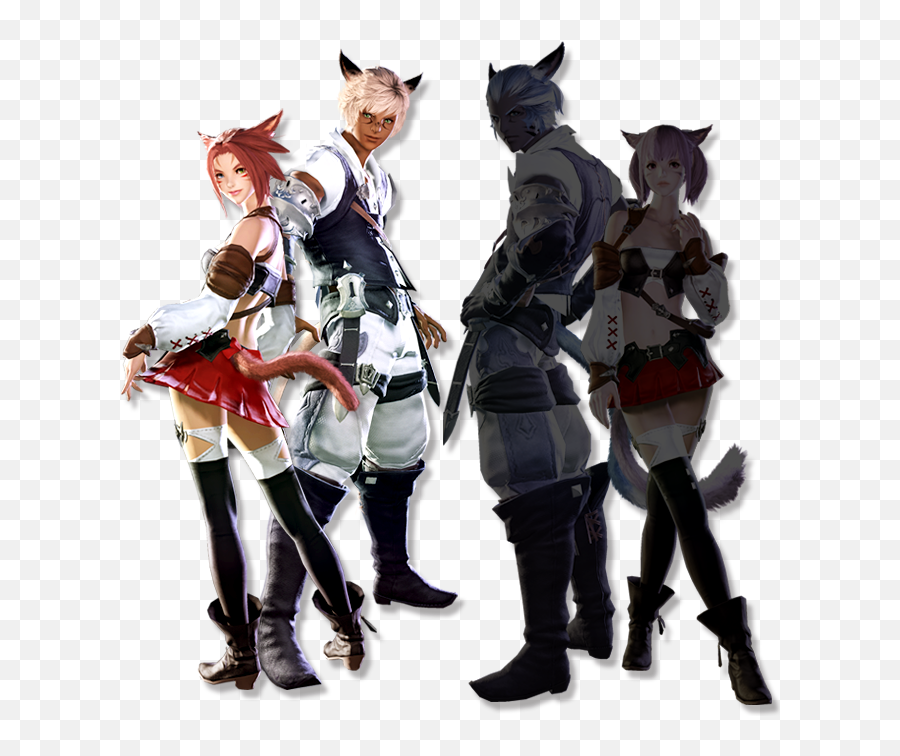 A Realm - Miqo Te Ffxiv Races Emoji,Ff14 Moogle Emotion