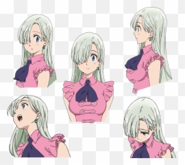 Seven Deadly Sins Anime - Character Elizabeth Seven Deadly Sins Emoji,Princess Elizabeth Anime Emotions