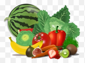 Food Emoji Png - Fresh Healthy Food Png Transparent Image Fruits And Vegetables Cartoon Transparent,Food Emojis