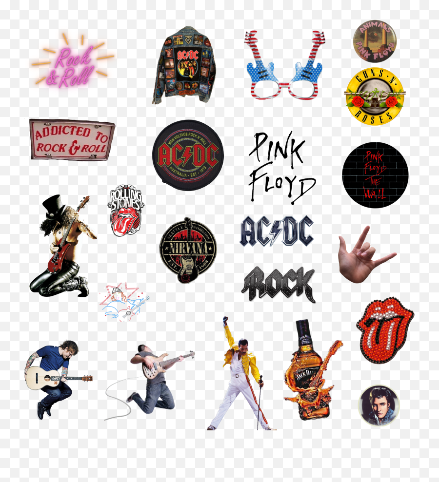 Discover Trending Rocknroll Stickers Picsart - Guns N Roses Slot Emoji,Memes Addicted To Emojis